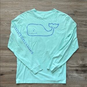 Vineyard Vines Seafoam Long Sleeve Tee